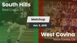 Matchup: South Hills vs. West Covina  2018