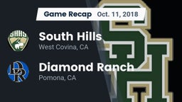 Recap: South Hills  vs. Diamond Ranch  2018