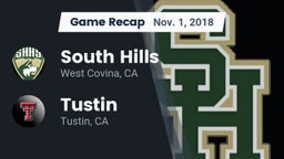 Recap: South Hills  vs. Tustin  2018