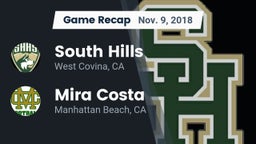 Recap: South Hills  vs. Mira Costa  2018