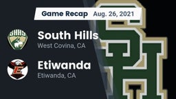 Recap: South Hills  vs. Etiwanda  2021
