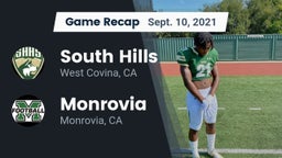 Recap: South Hills  vs. Monrovia  2021