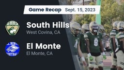 Recap: South Hills  vs. El Monte  2023