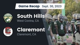 Recap: South Hills  vs. Claremont  2023