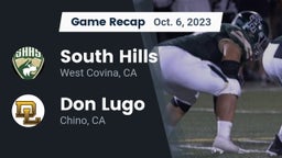 Recap: South Hills  vs. Don Lugo  2023