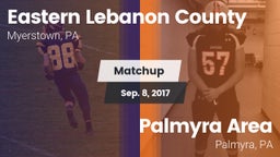 Matchup: Eastern Lebanon Coun vs. Palmyra Area  2017