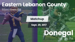 Matchup: Eastern Lebanon Coun vs. Donegal  2017