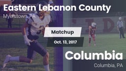 Matchup: Eastern Lebanon Coun vs. Columbia  2017
