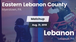 Matchup: Eastern Lebanon Coun vs. Lebanon  2018