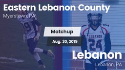 Matchup: Eastern Lebanon Coun vs. Lebanon  2019