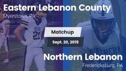 Matchup: Eastern Lebanon Coun vs. Northern Lebanon  2019