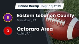 Recap: Eastern Lebanon County  vs. Octorara Area  2019