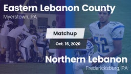 Matchup: Eastern Lebanon Coun vs. Northern Lebanon  2020