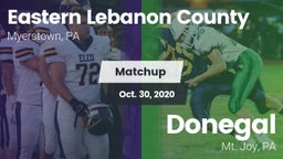 Matchup: Eastern Lebanon Coun vs. Donegal  2020