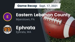 Recap: Eastern Lebanon County  vs. Ephrata  2021