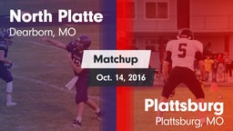 Matchup: North Platte vs. Plattsburg  2016