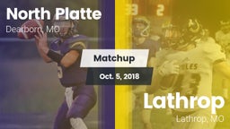 Matchup: North Platte vs. Lathrop  2018