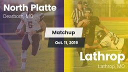 Matchup: North Platte vs. Lathrop  2019