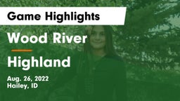 Wood River  vs Highland  Game Highlights - Aug. 26, 2022