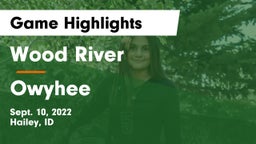 Wood River  vs Owyhee  Game Highlights - Sept. 10, 2022