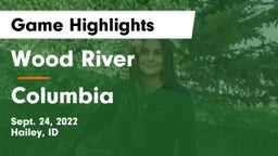 Wood River  vs Columbia Game Highlights - Sept. 24, 2022