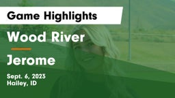 Wood River  vs Jerome  Game Highlights - Sept. 6, 2023