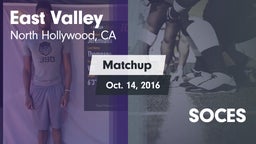 Matchup: East Valley vs. SOCES 2016