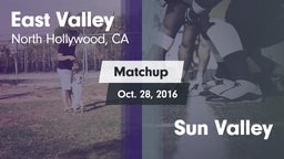Matchup: East Valley vs. Sun Valley 2016
