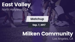 Matchup: East Valley vs. Milken Community  2017