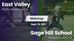 Matchup: East Valley vs. Sage Hill School 2017