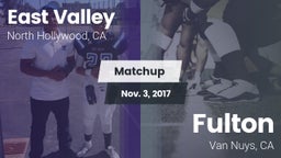 Matchup: East Valley vs. Fulton  2017