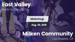 Matchup: East Valley vs. Milken Community  2018