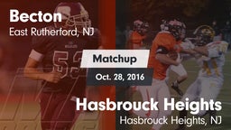 Matchup: Becton vs. Hasbrouck Heights  2016