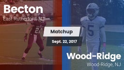 Matchup: Becton vs. Wood-Ridge  2017