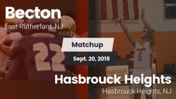 Matchup: Becton vs. Hasbrouck Heights  2019