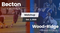 Matchup: Becton vs. Wood-Ridge  2020