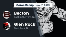 Recap: Becton  vs. Glen Rock  2023