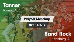 Matchup: Tanner vs. Sand Rock  2016
