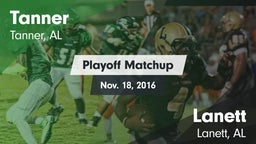 Matchup: Tanner vs. Lanett  2016