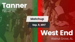 Matchup: Tanner vs. West End  2017
