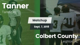 Matchup: Tanner vs. Colbert County  2018