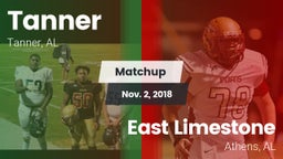 Matchup: Tanner vs. East Limestone  2018