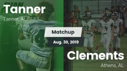 Matchup: Tanner vs. Clements  2019
