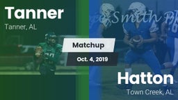 Matchup: Tanner vs. Hatton  2019