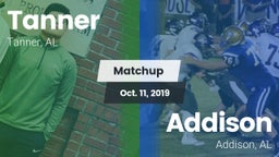 Matchup: Tanner vs. Addison  2019