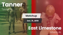 Matchup: Tanner vs. East Limestone  2019