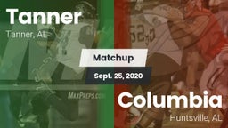 Matchup: Tanner vs. Columbia  2020
