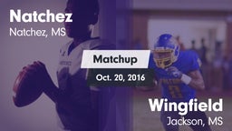 Matchup: Natchez vs. Wingfield  2016