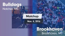 Matchup: Bulldogs vs. Brookhaven  2016