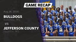 Recap: Bulldogs vs. Jefferson County  2016